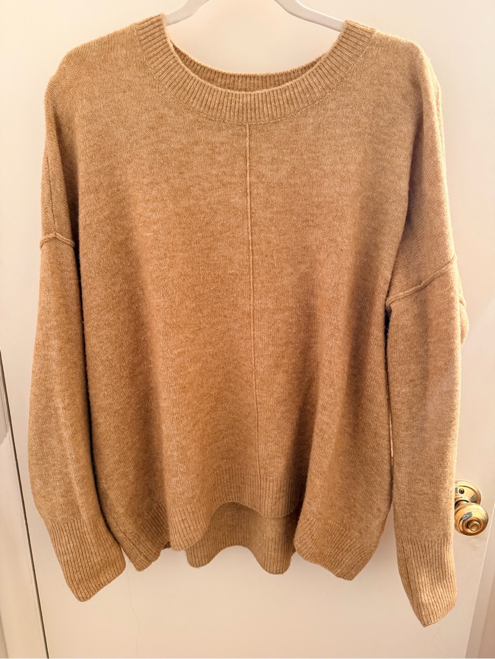 Vince Camuto Camel Crewneck Sweater